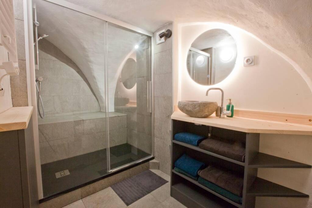 Ferienwohnung * Calme Et Cozy *Wifi*Vue Imprenable* Puy-Saint-André Exterior foto